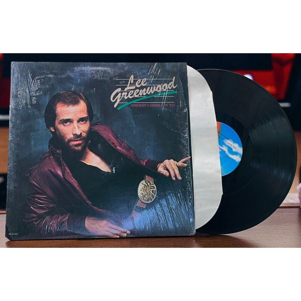 Lee Greenwood Somebodys Gonna Love You Vinyl 33RPM Vinyl 80s Country LP MCA